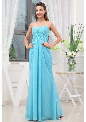 aqua blue evening gown