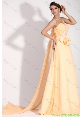 Pale Yellow Prom Dresses