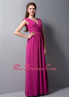 fuschia bridal gowns