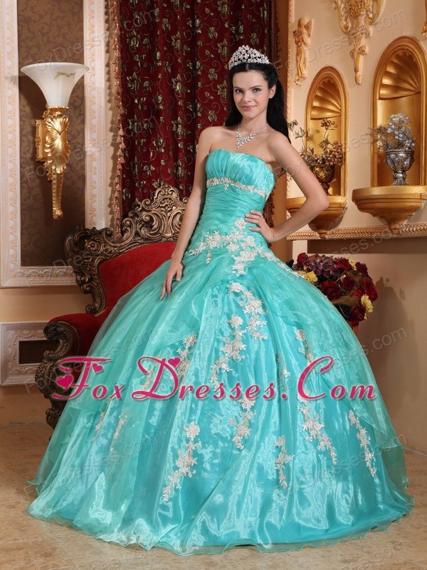 quinceanera dresses turquoise and silver