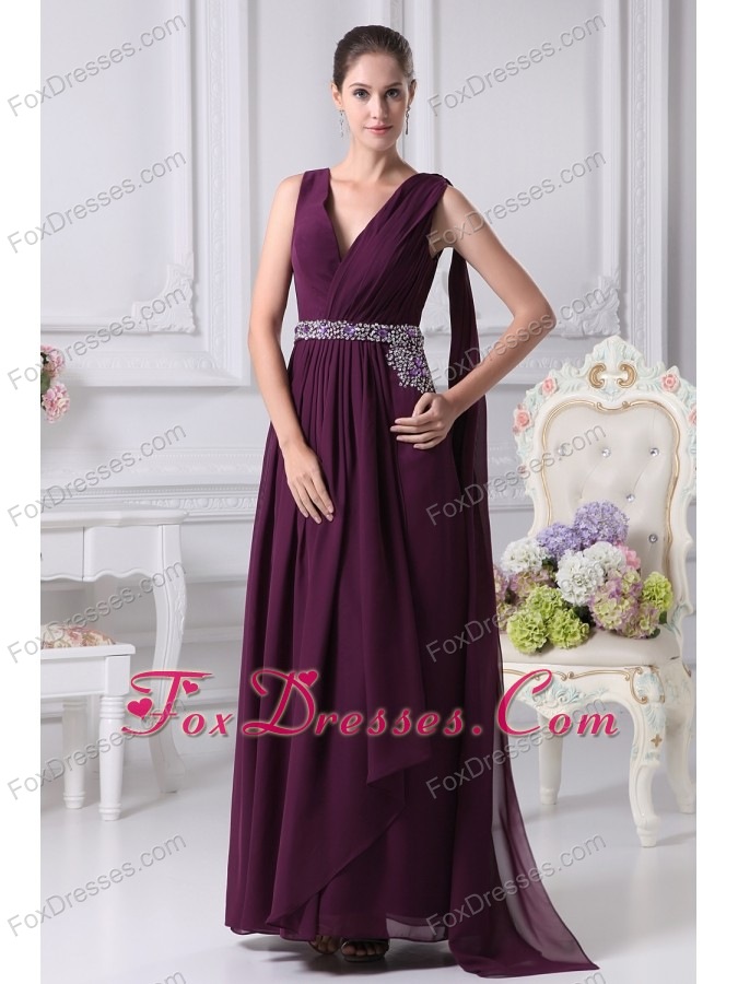 Dark Purple Prom Dresses 2014