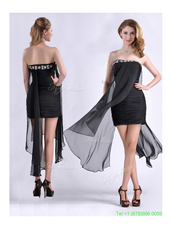 asymmetrical cutout column gown