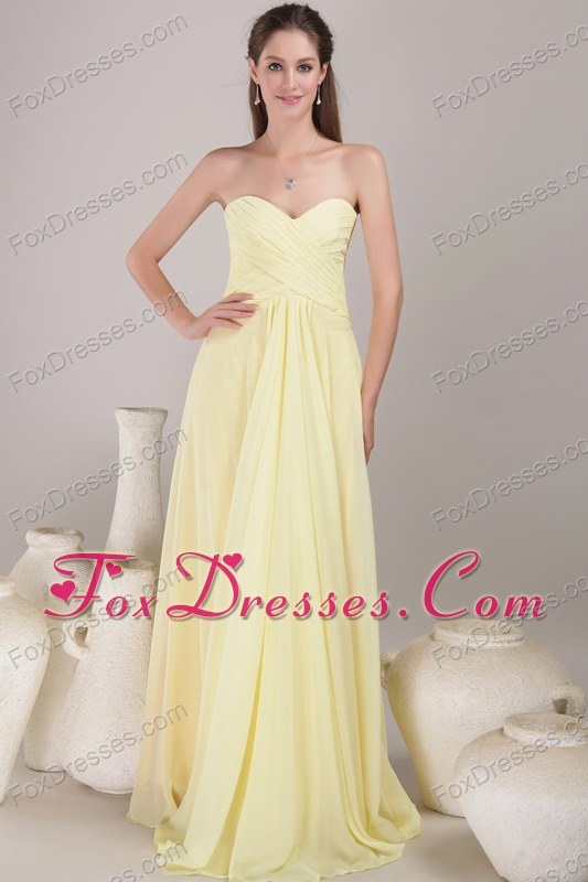 Pale Yellow Prom Dresses