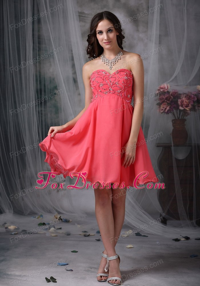 Coral Cocktail Dresses