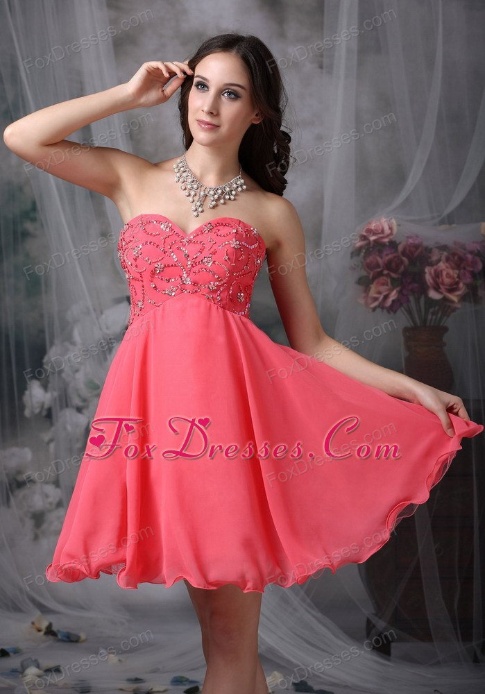 Coral Cocktail Dresses