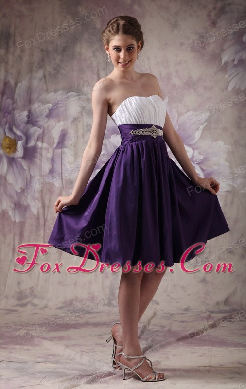 purple dama dresses