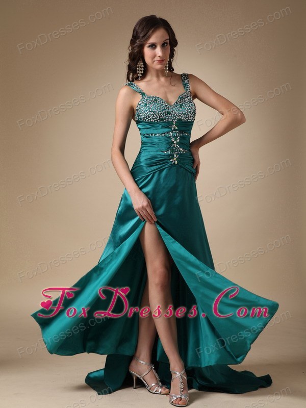 pageant gown with train